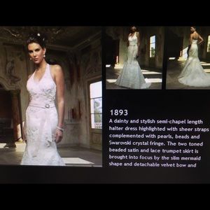 Casablanca 1893 wedding dress